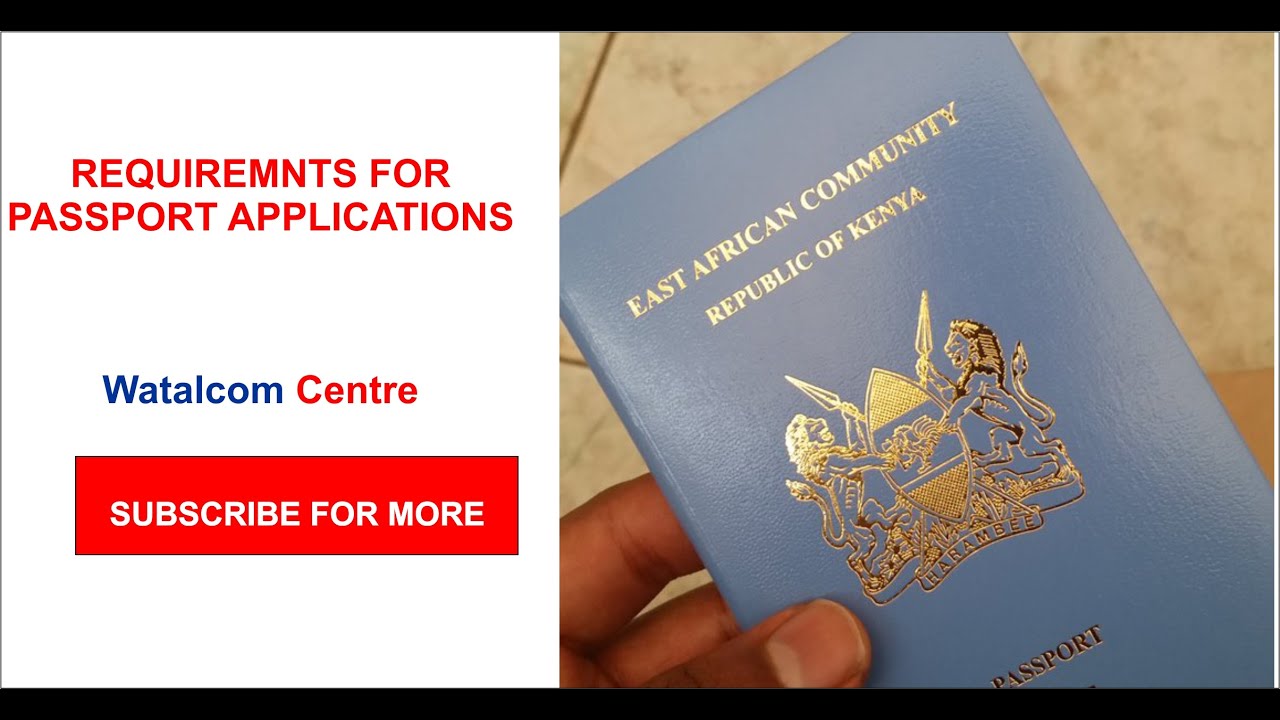 passport application kenya