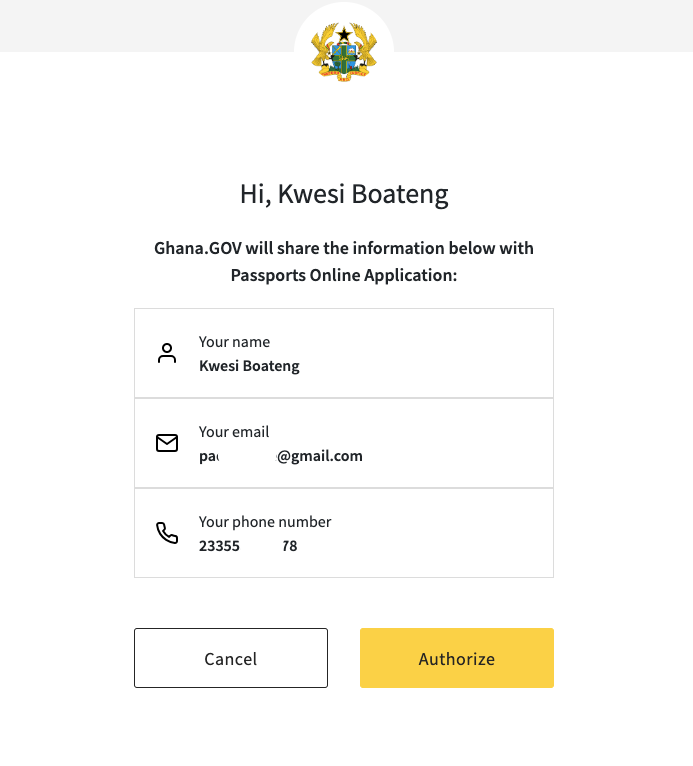 passport application online ghana