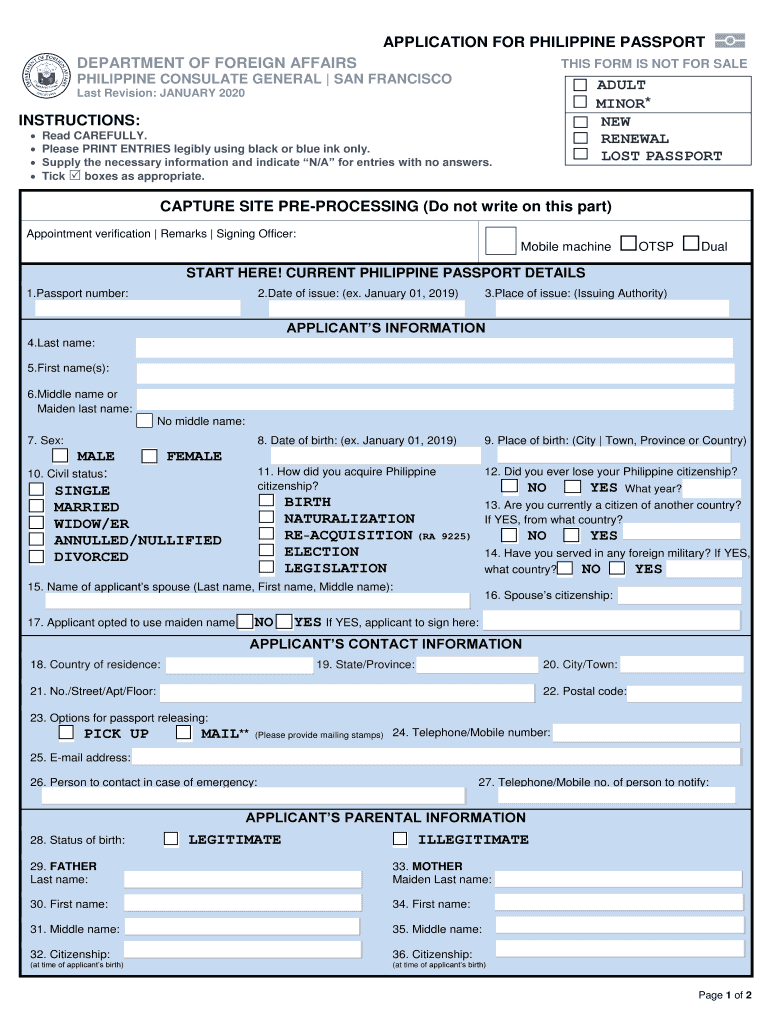 passport application washington