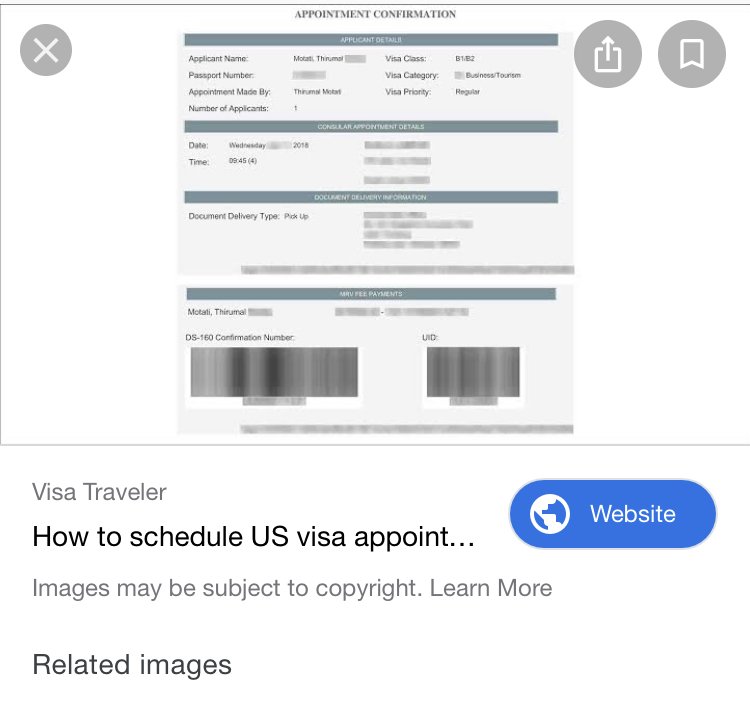 passport appointment confirmation