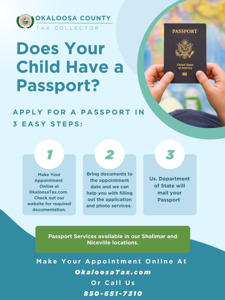 passport appointment locations