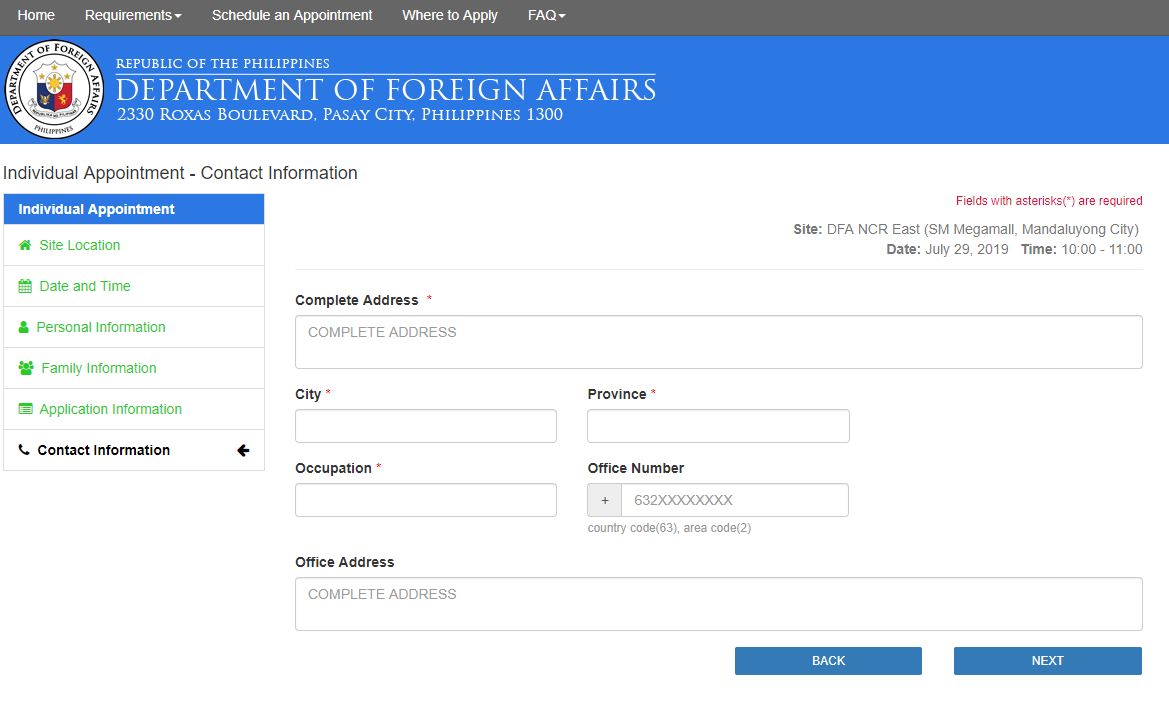 passport appointment scheduler