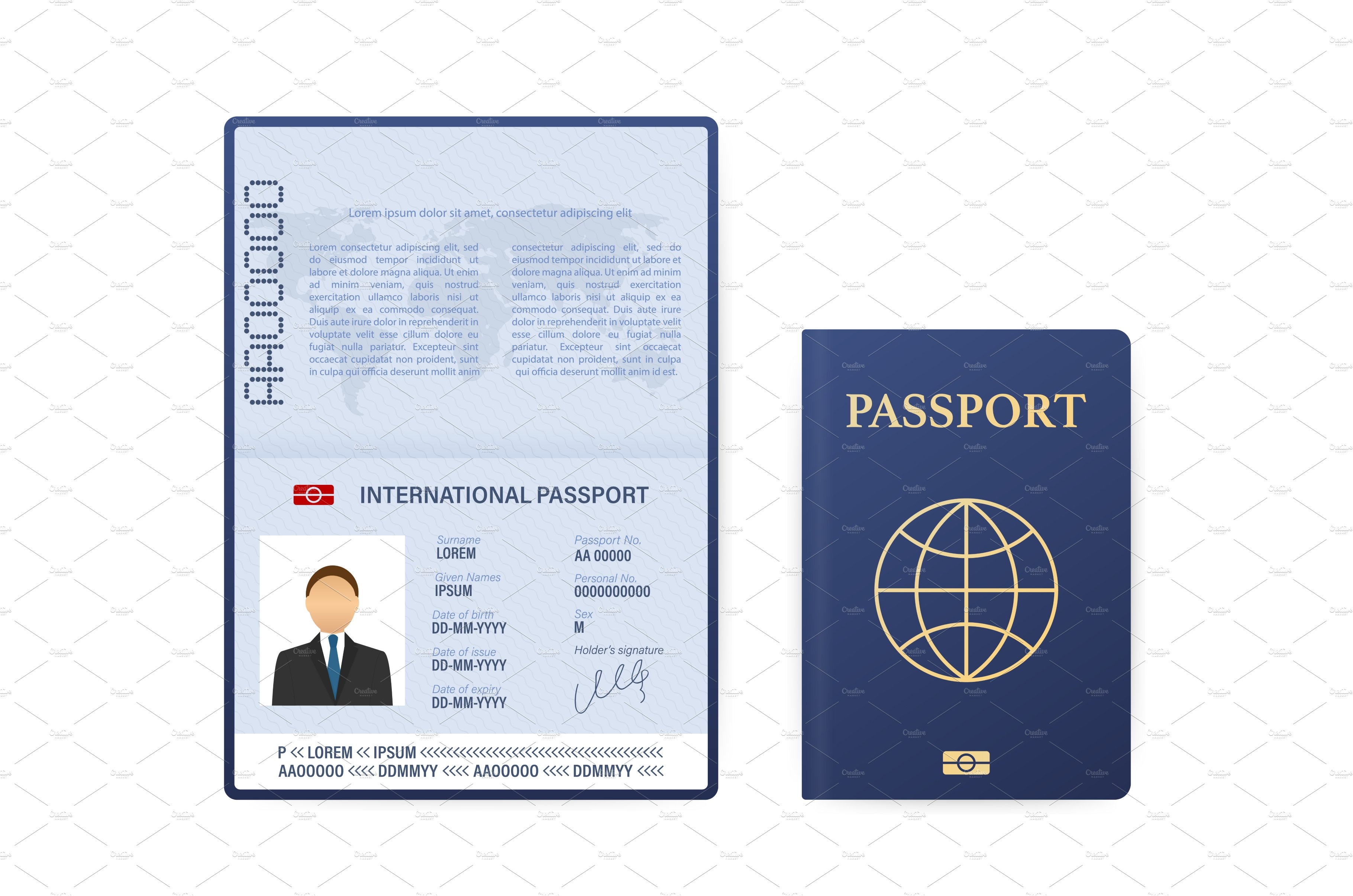 passport blank