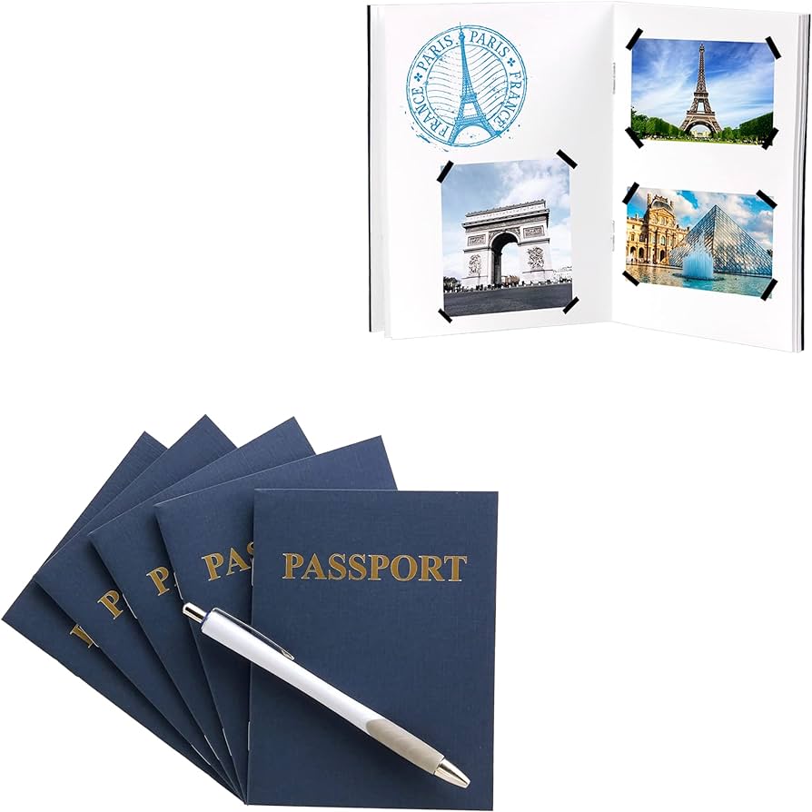 passport book inside