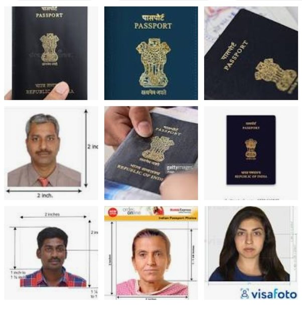 passport book number for indian passport