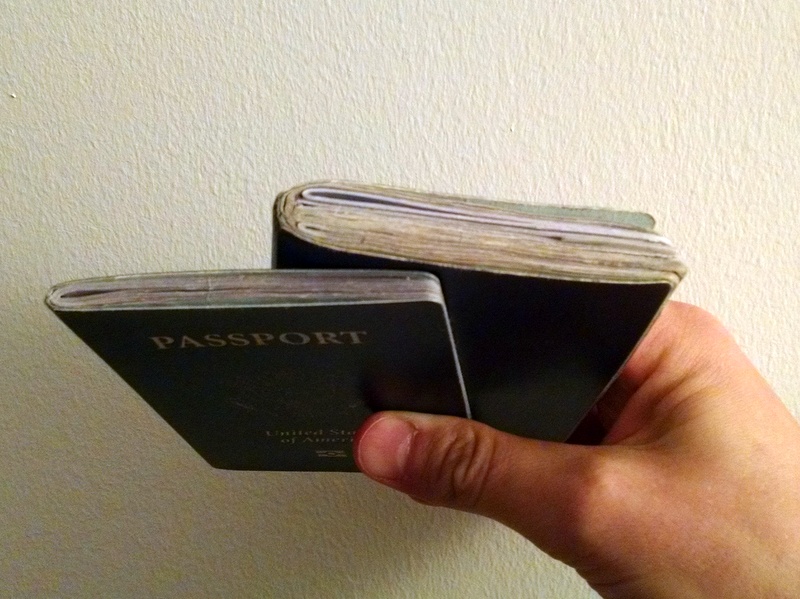 passport book vs large book