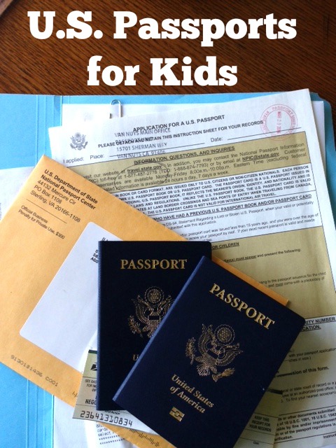 passport card for kids