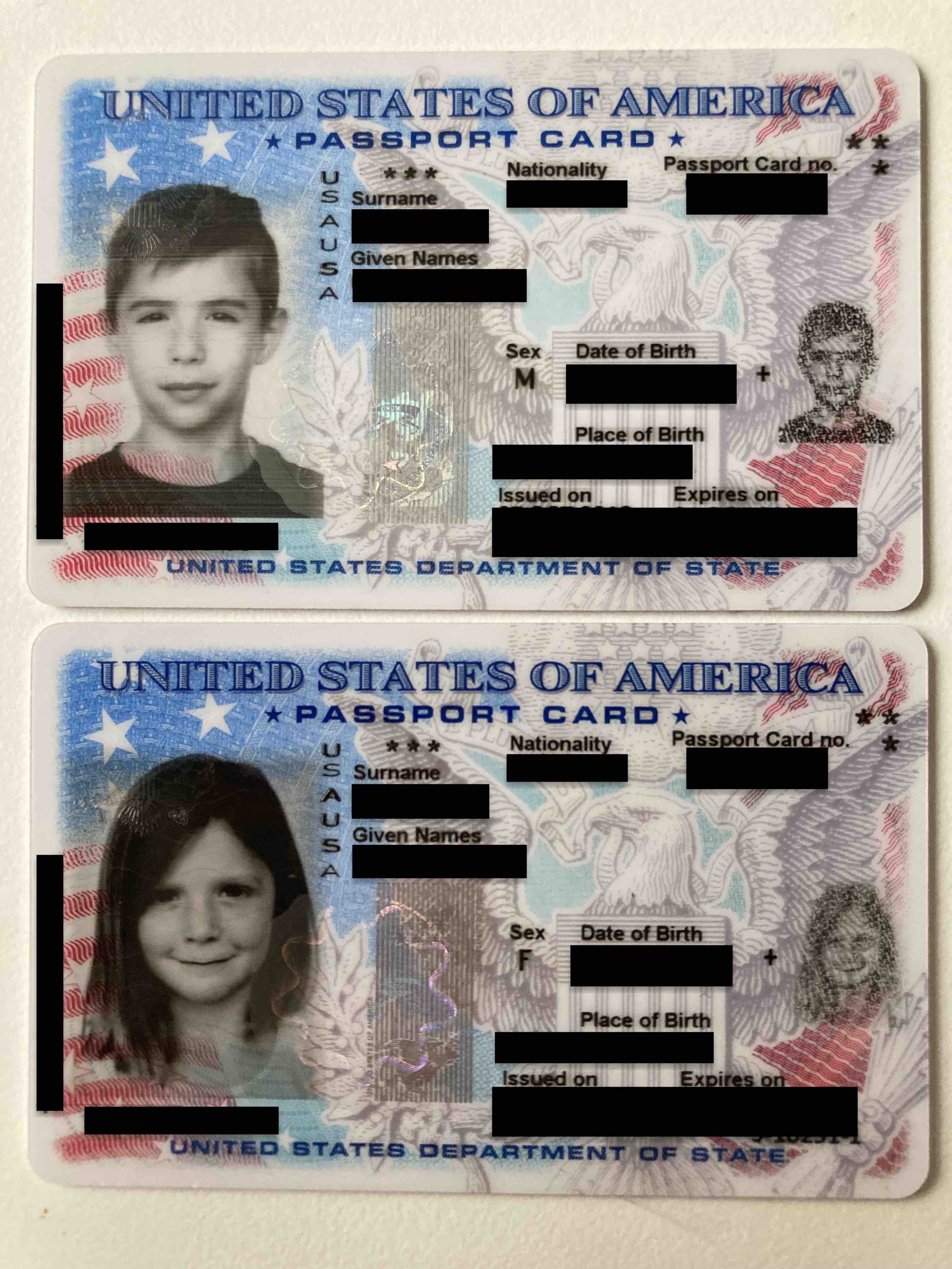 passport card for mexico