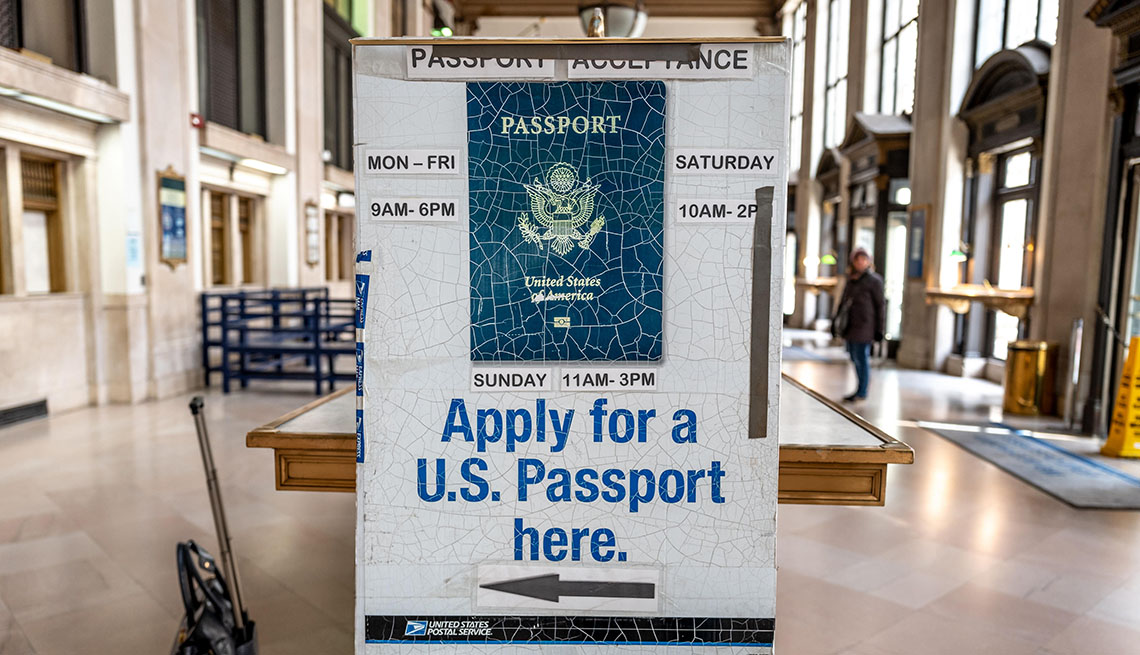 passport card post office