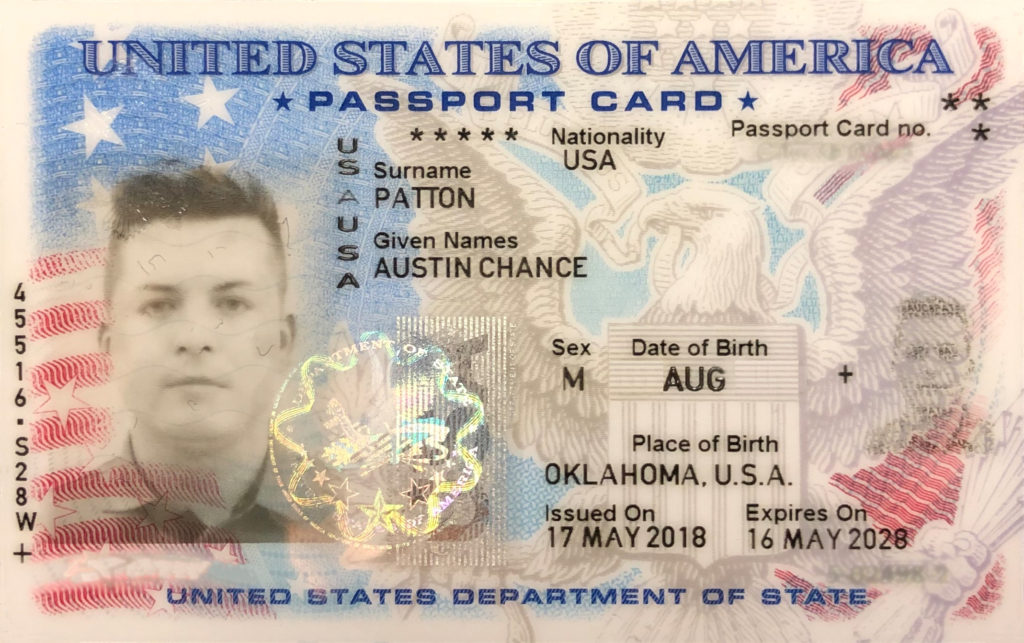 passport card use