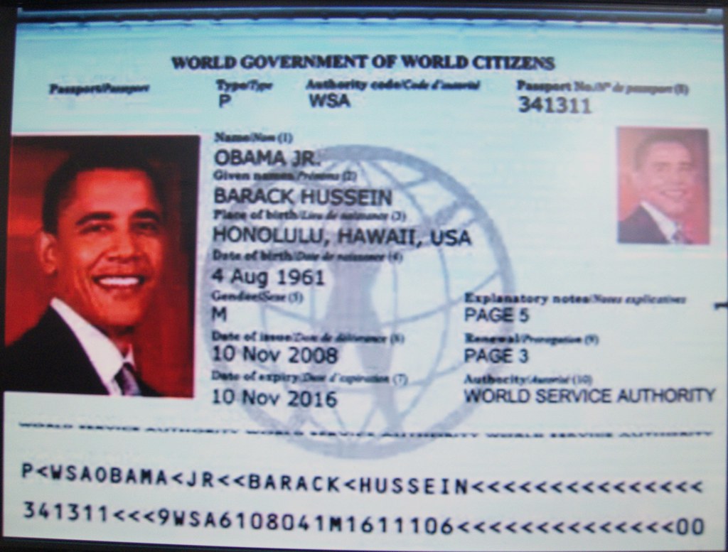 passport citizen of the world