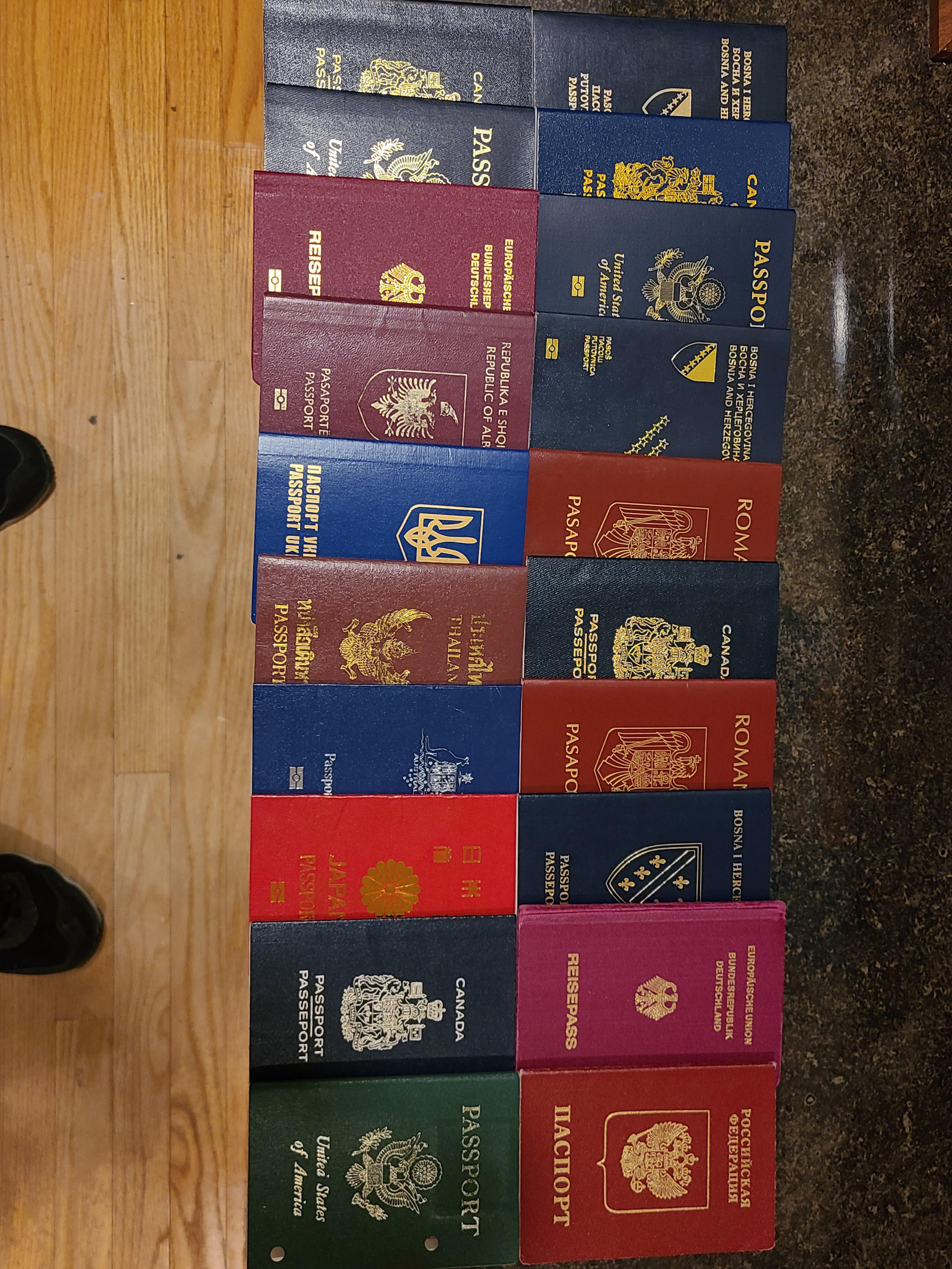 passport collection