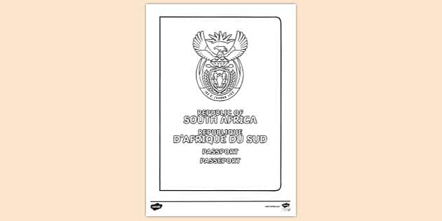 passport coloring