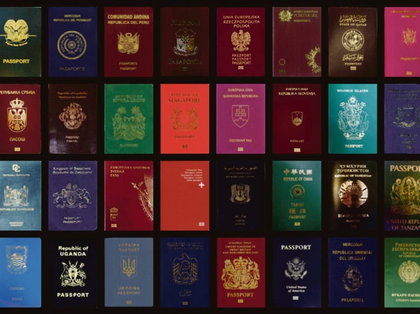 passport colors by country