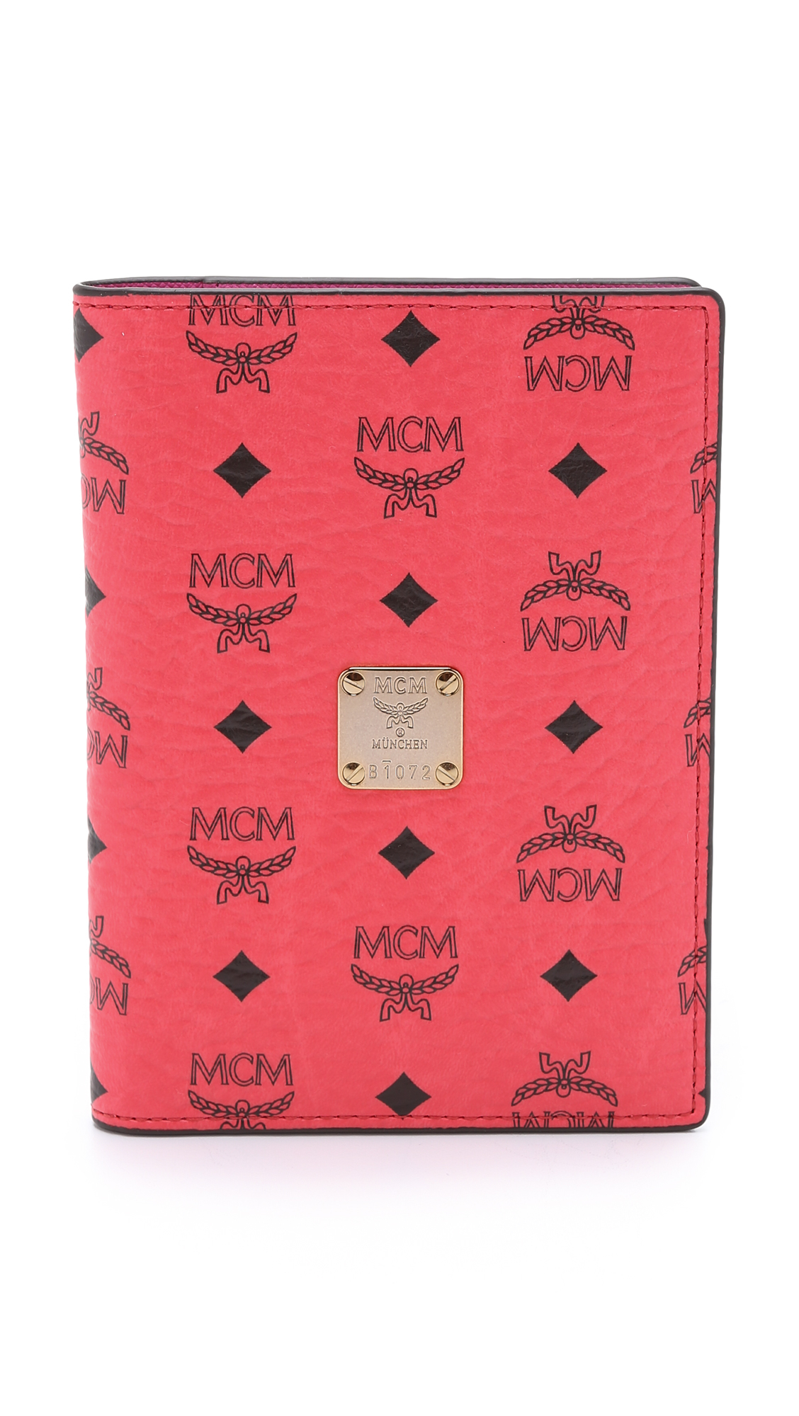 passport cover mcm