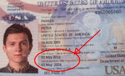 passport date expired