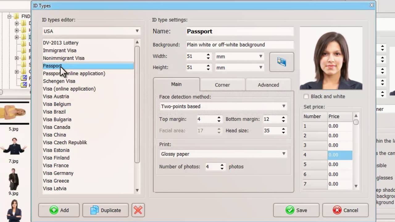 passport editor