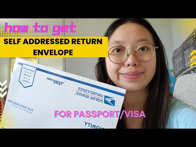 passport envelope usps