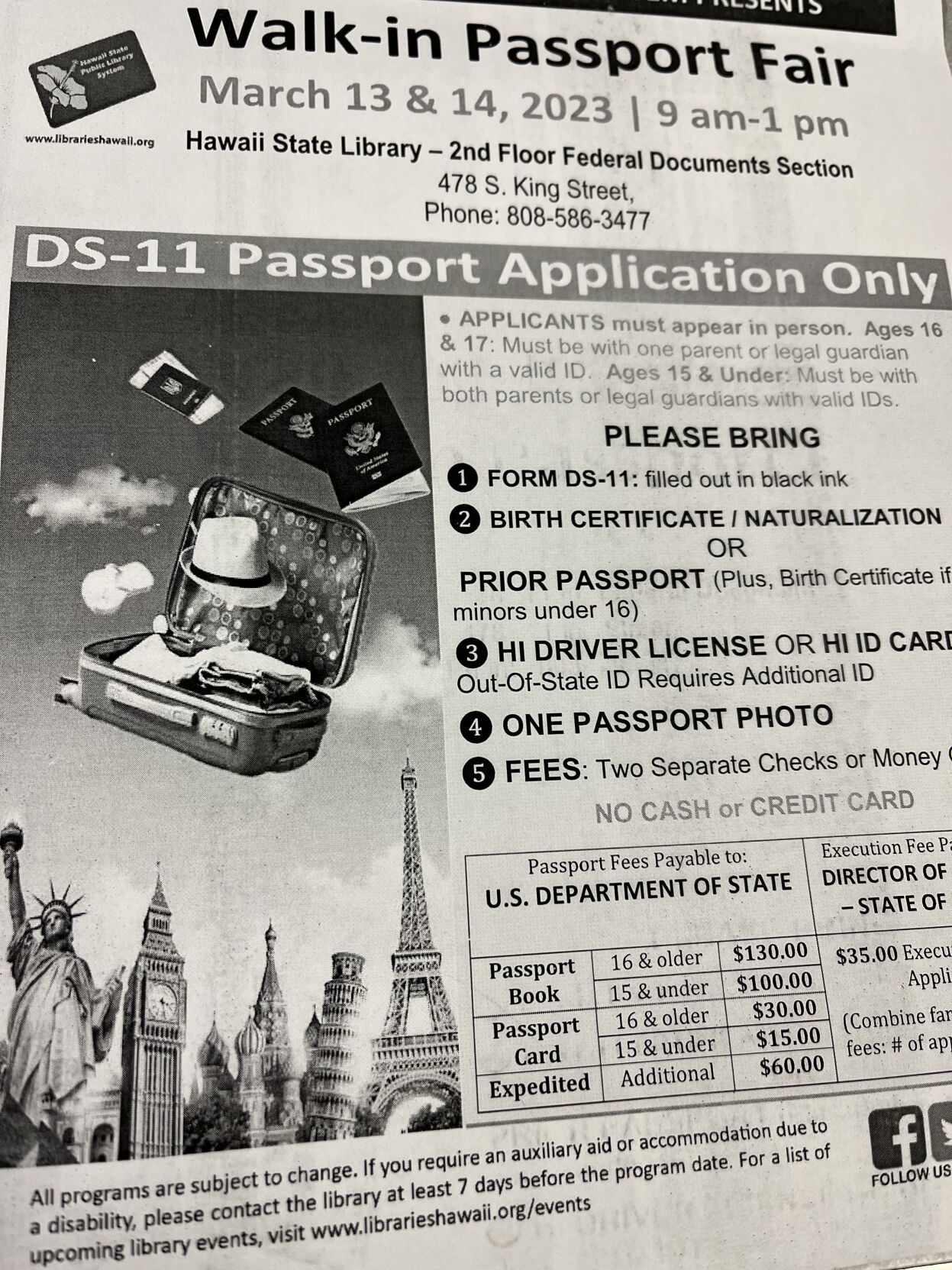 passport fair near me 2023