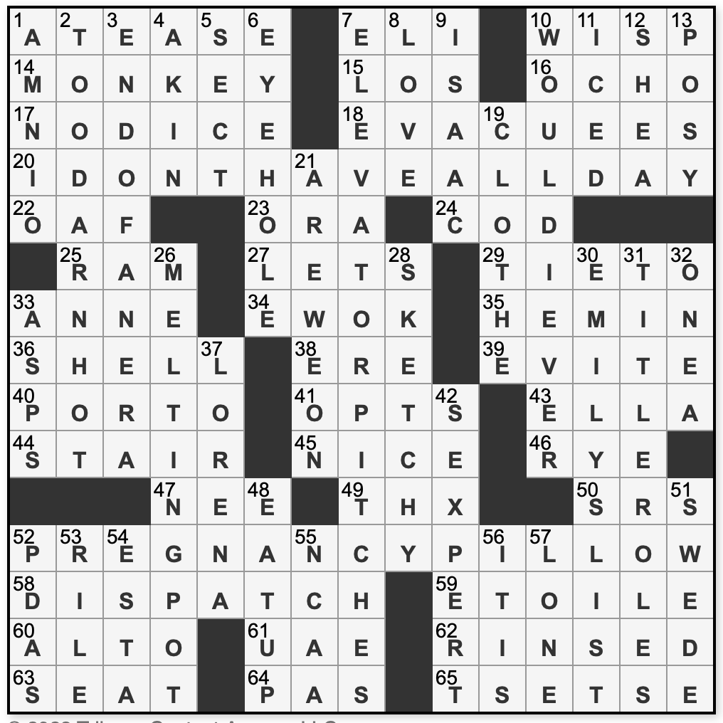 passport fig crossword clue