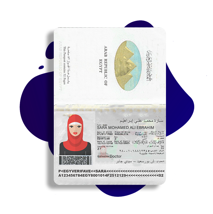 passport for egypt