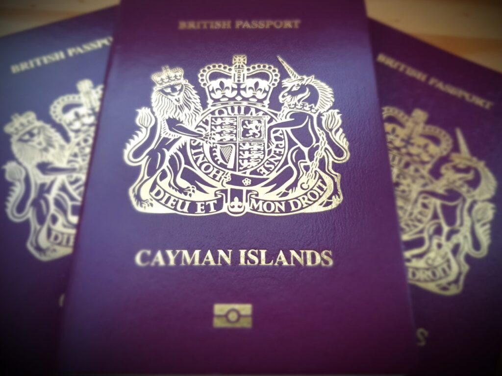 passport for grand cayman