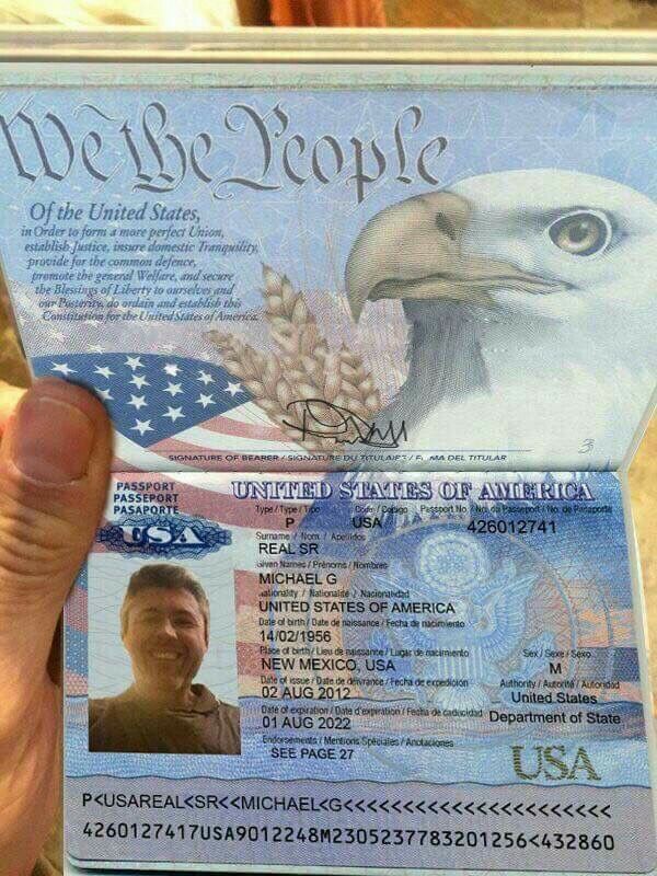 passport for military