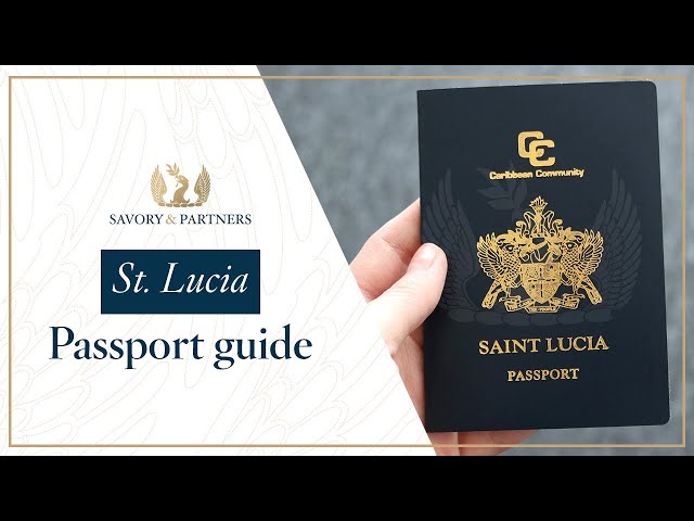 passport for st lucia