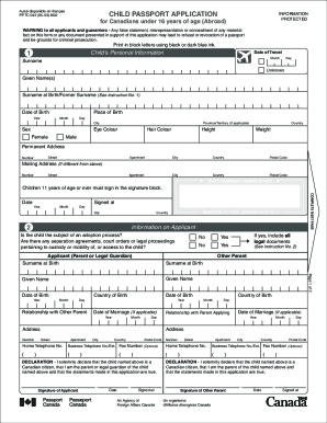 passport form post office