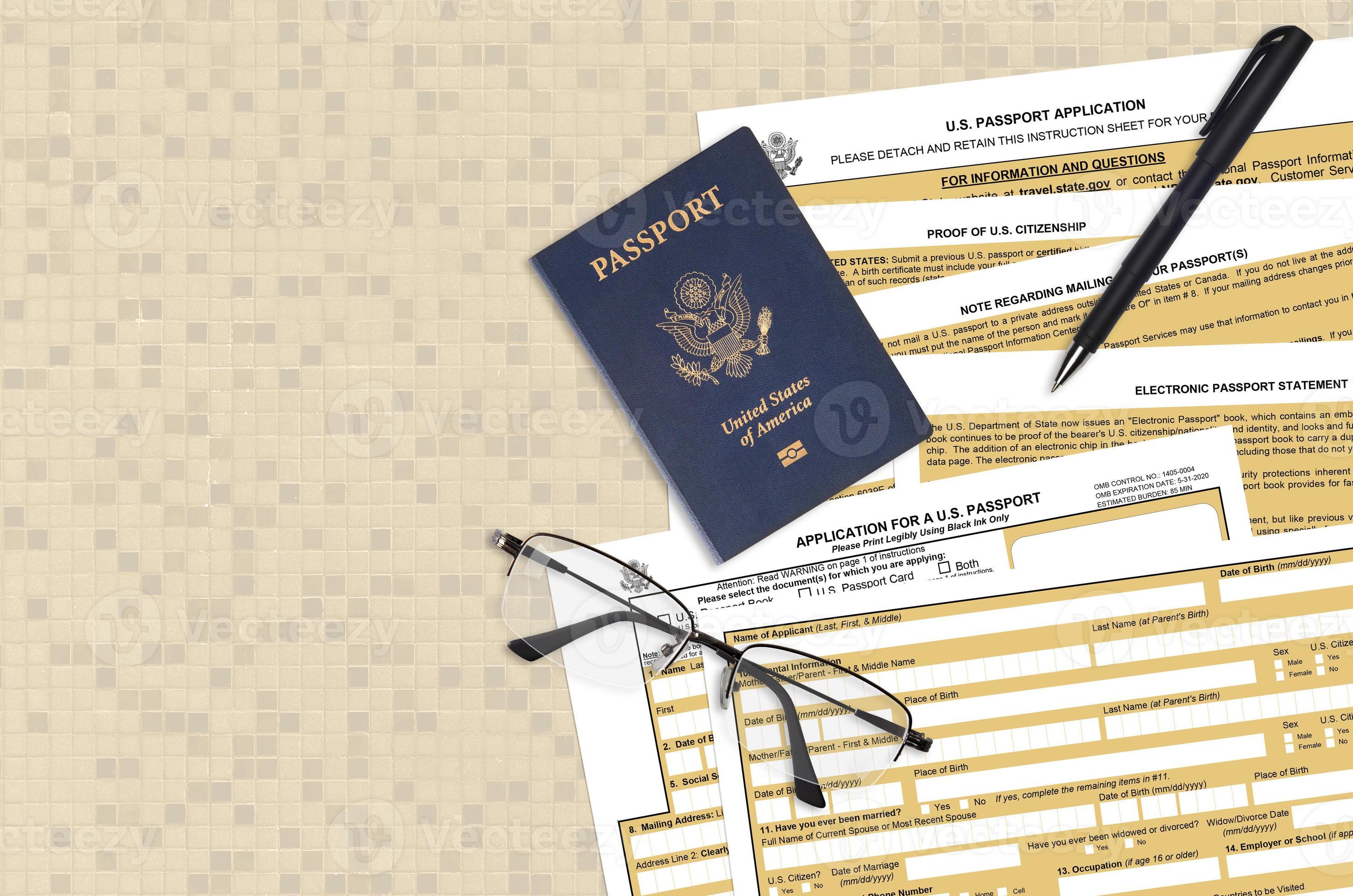 passport form us