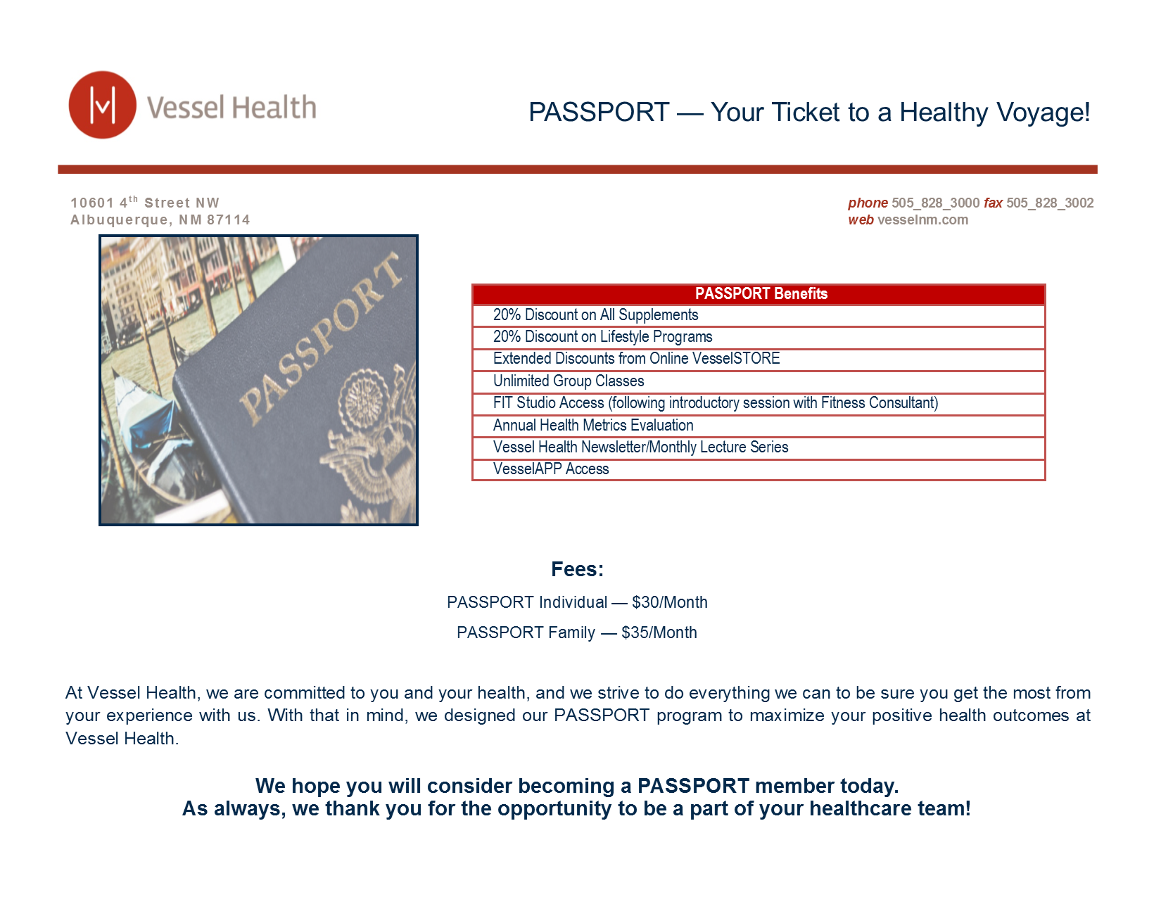 passport health albuquerque