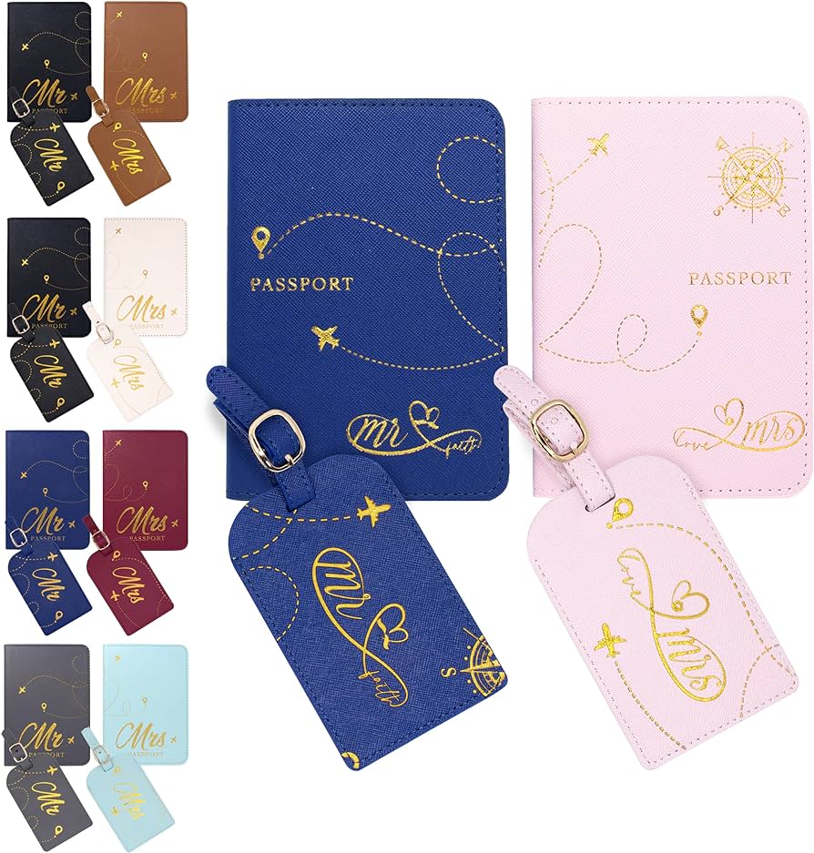 passport holder and luggage tag