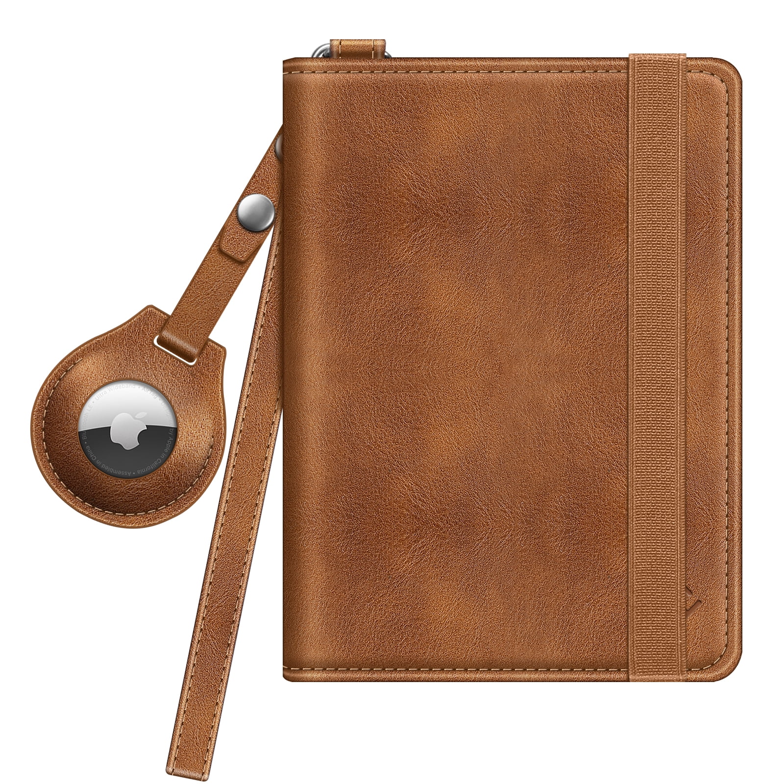 passport holder with airtag