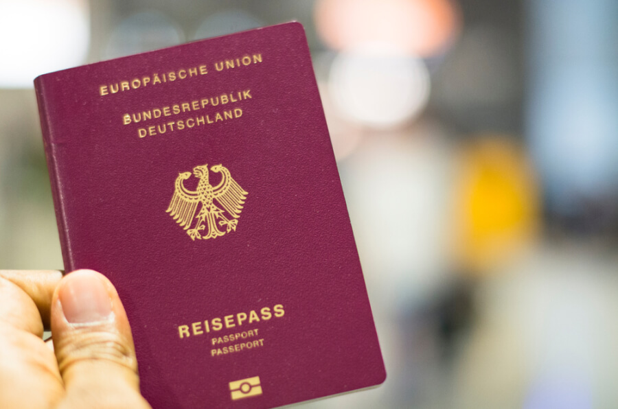 passport in german