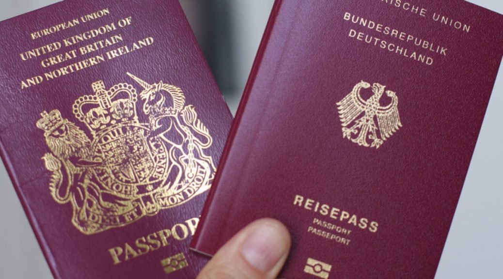 passport in german