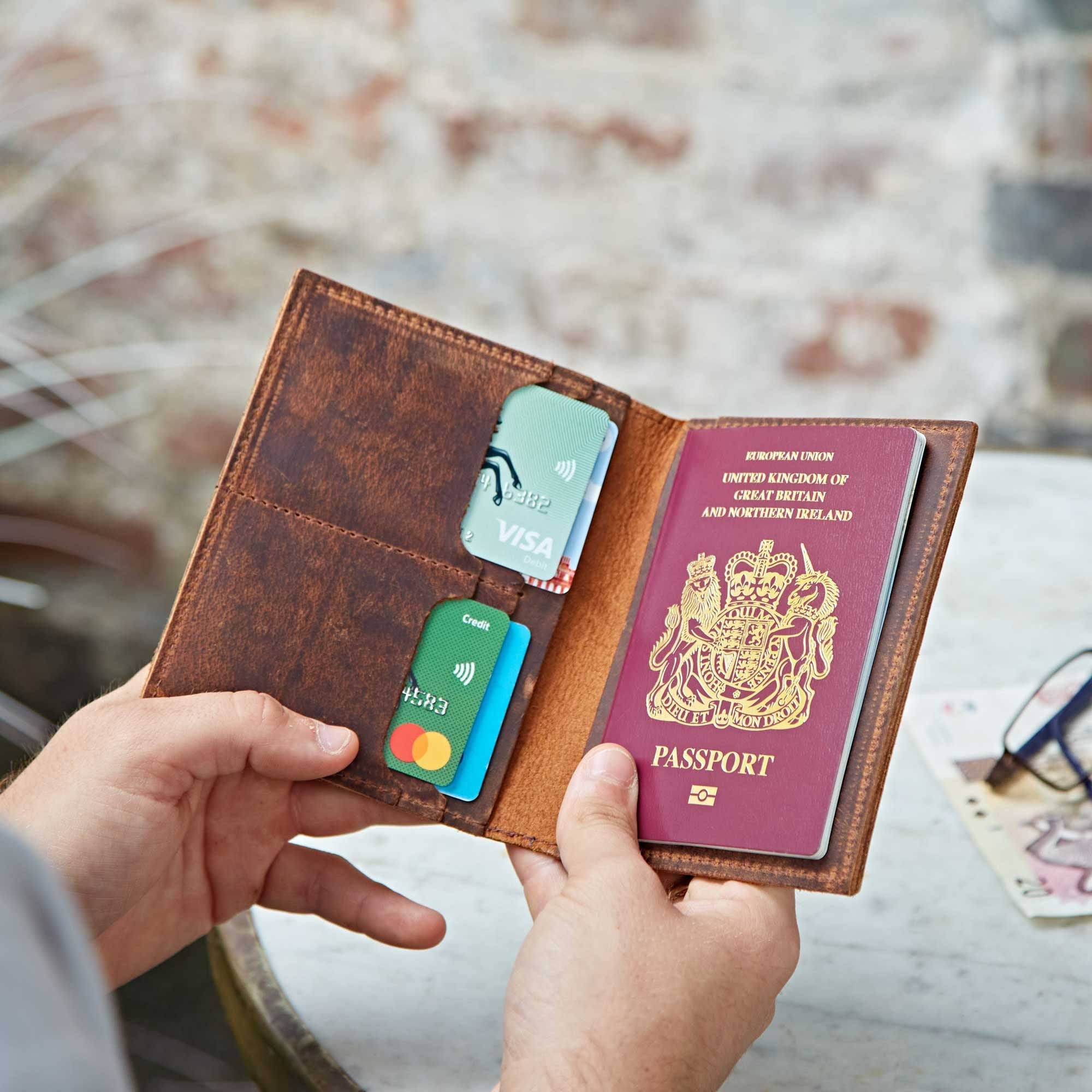 passport in passport cover