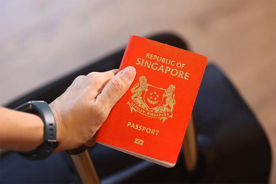 passport in singapore