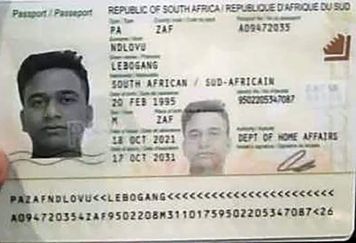 passport in south africa