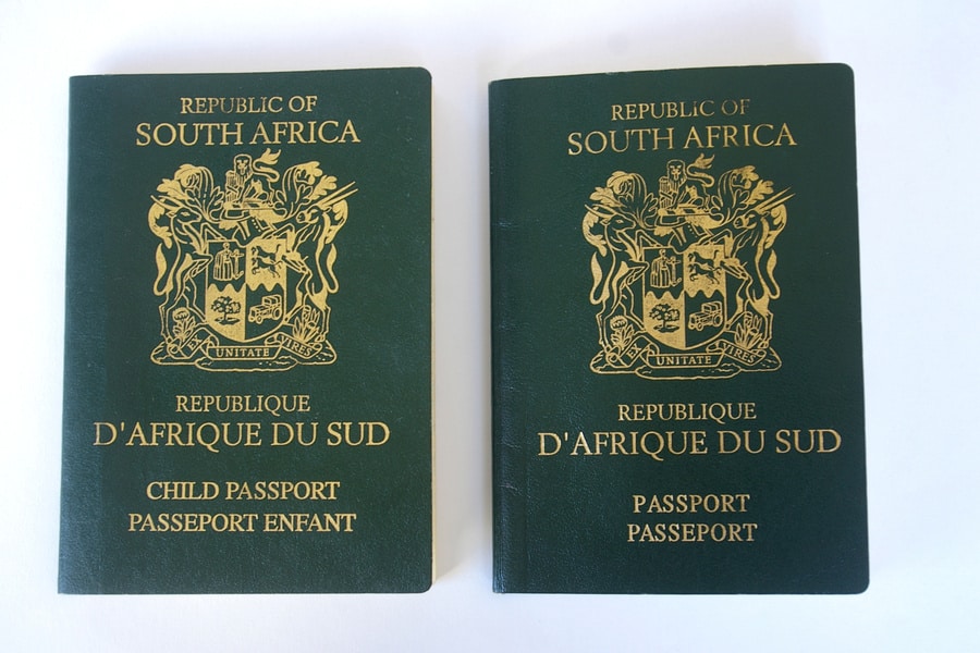 passport in south africa