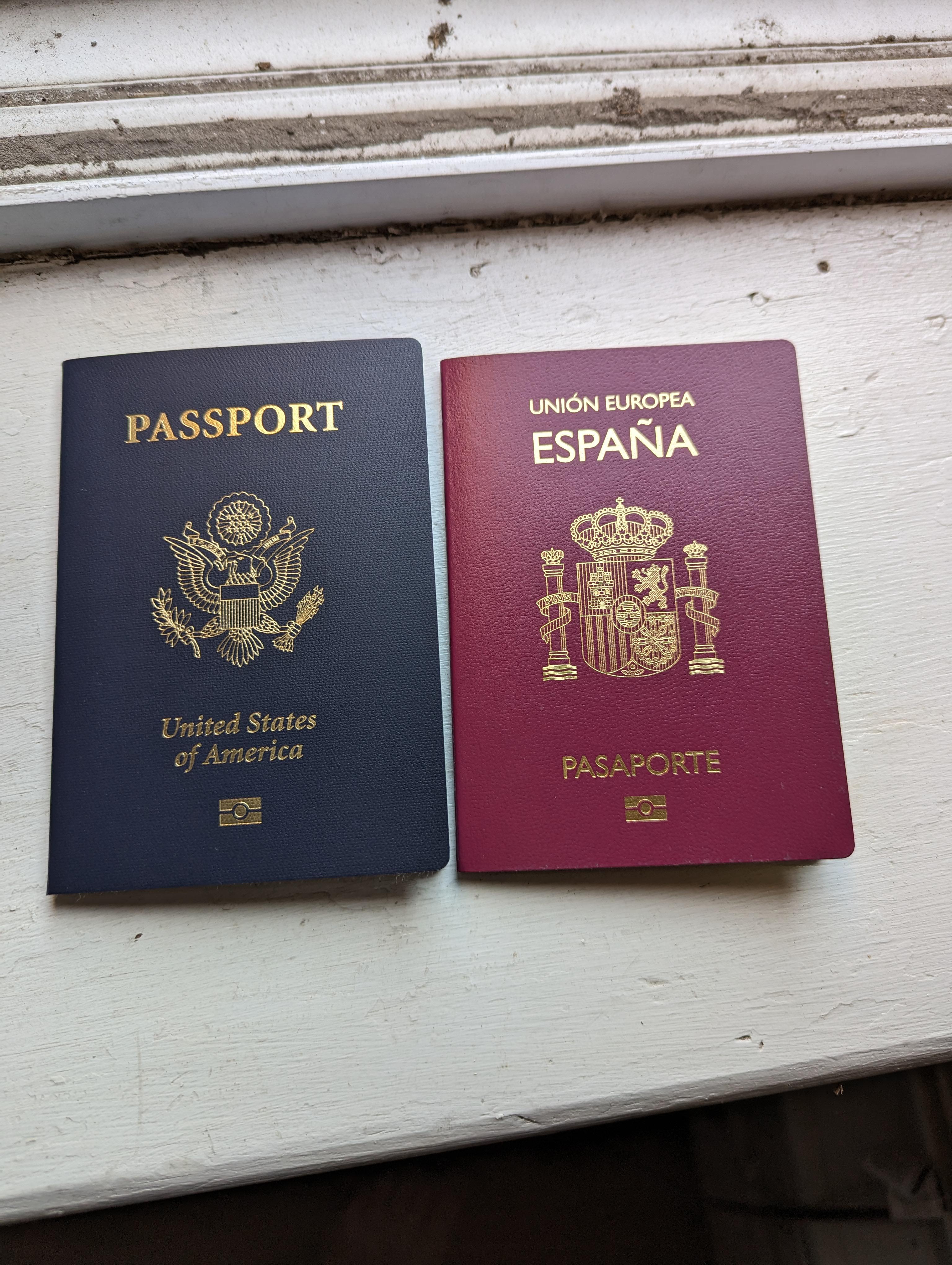 passport in spanish