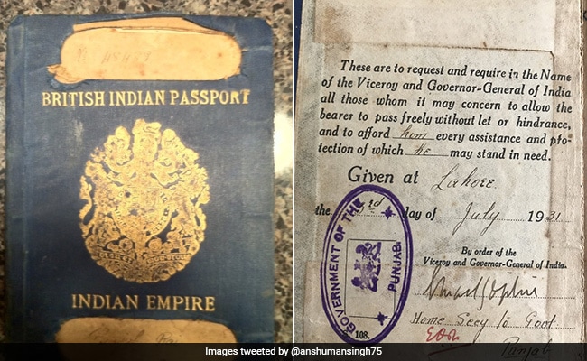 passport indian