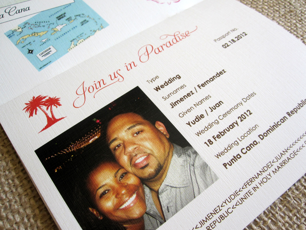 passport invitations