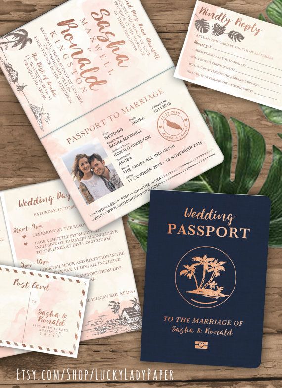 passport invitations