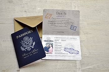 passport invitations