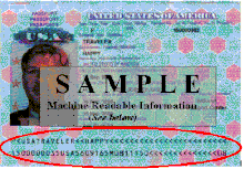 passport is machine readable