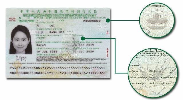 passport macau