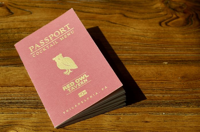 passport menu