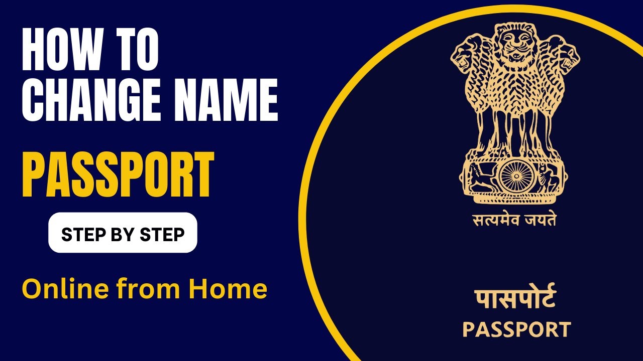 passport name change india