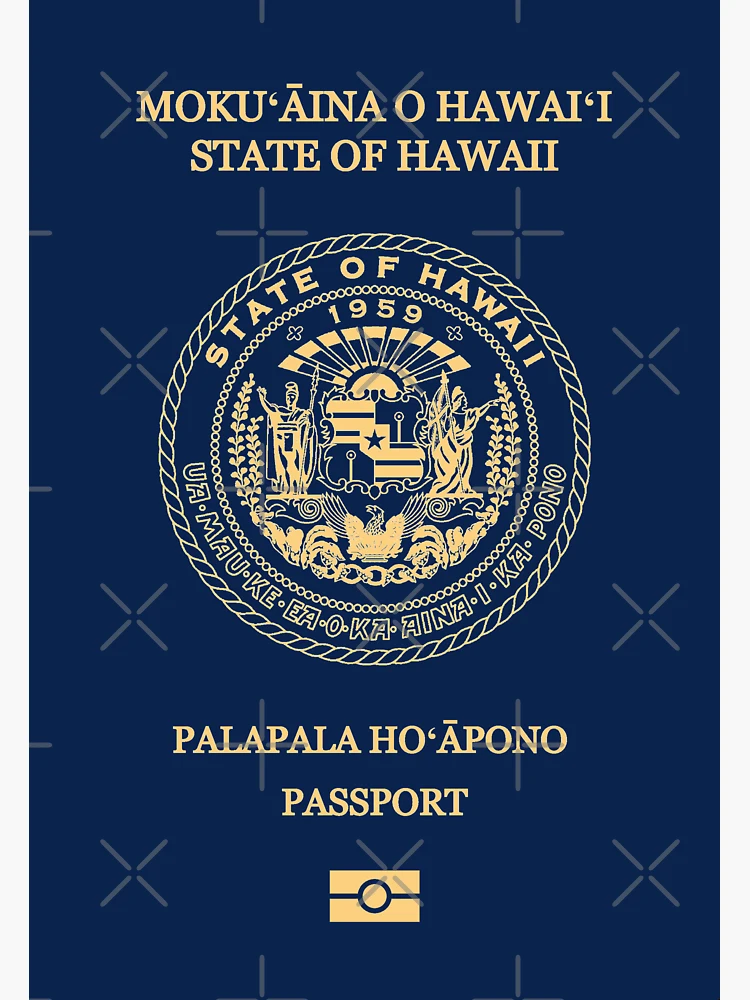 passport needed for hawaii