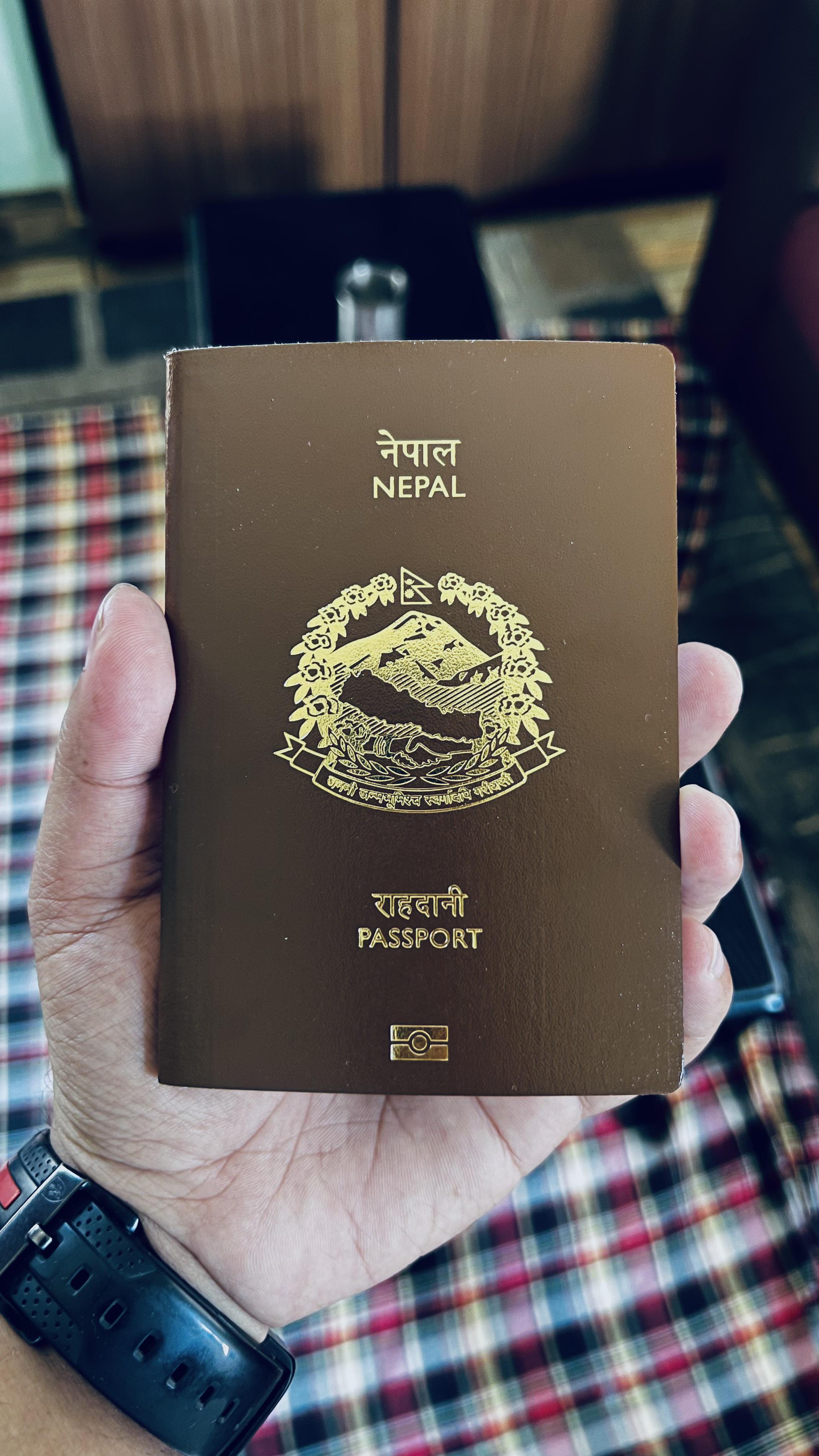 passport nepal